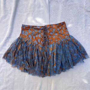 Free People Y2K mini skirt size Small